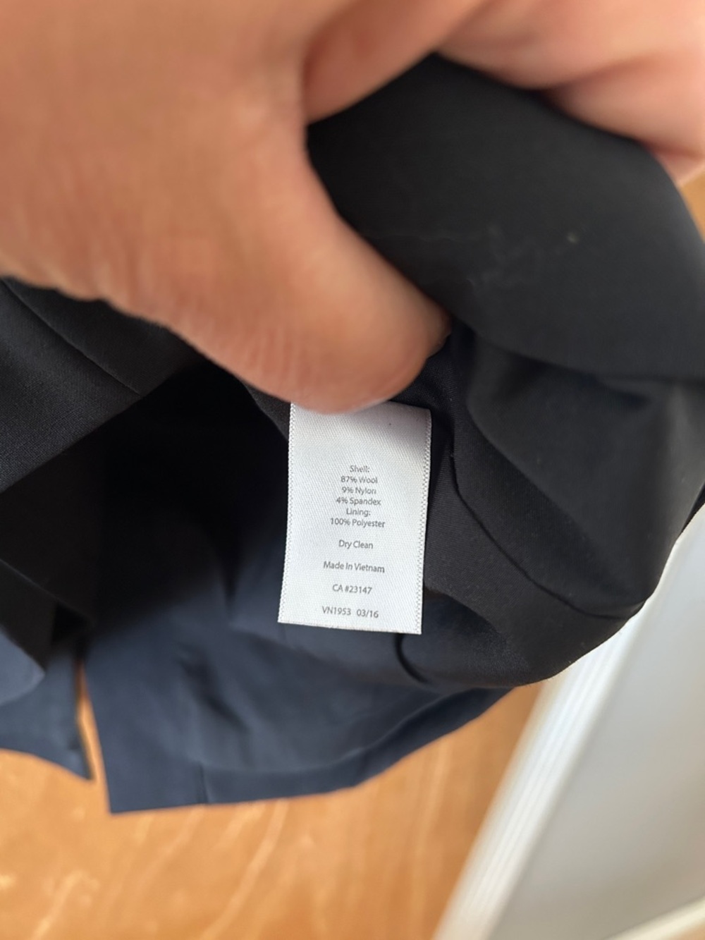 Talbots Black Sleeveless Midi Dress - Picture 3 of 3